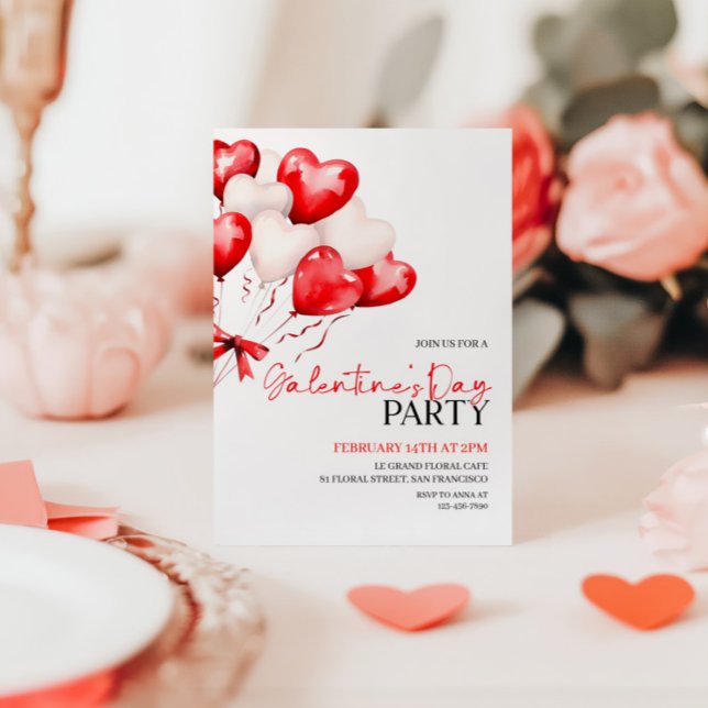 Invitación de la fiesta el día de San Valentín, Dí (Subido por el creador)
