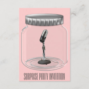 Invitación de la fiesta sorpresa