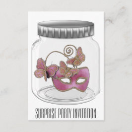 Invitación de la fiesta sorpresa
