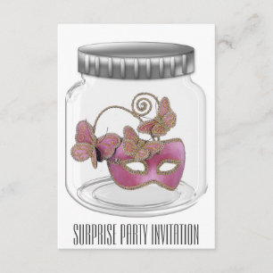 Invitación de la fiesta sorpresa