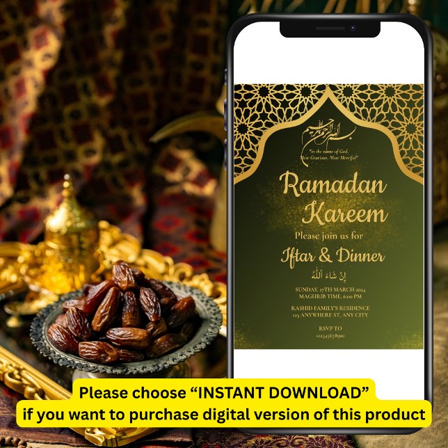 Invitación de la FIPA IFTAR (Subido por el creador)