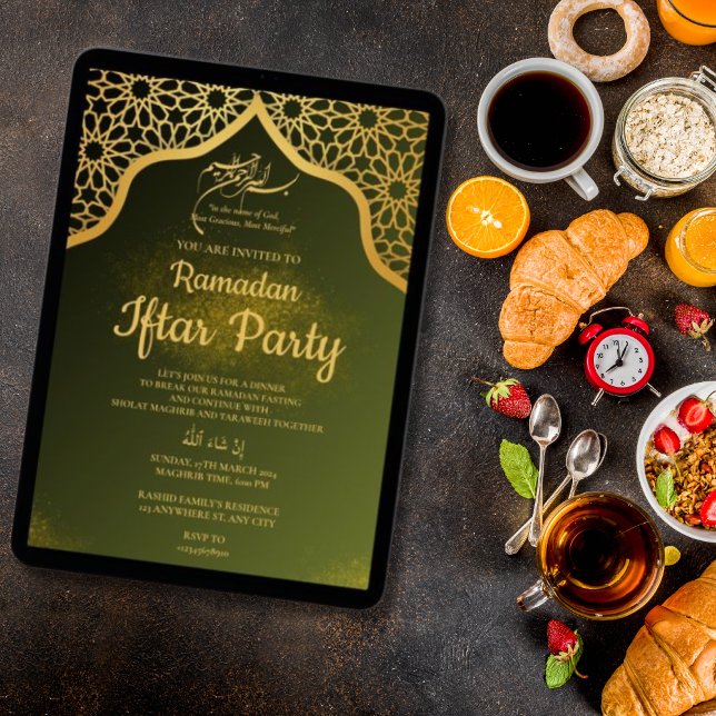 Invitación de la FIPA IFTAR (Subido por el creador)