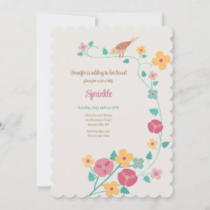 Invitación de la Flor de Gorrión