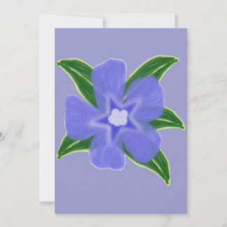 Invitación de la flor del bígaro