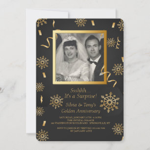 Invitación de la foto de la celebración del