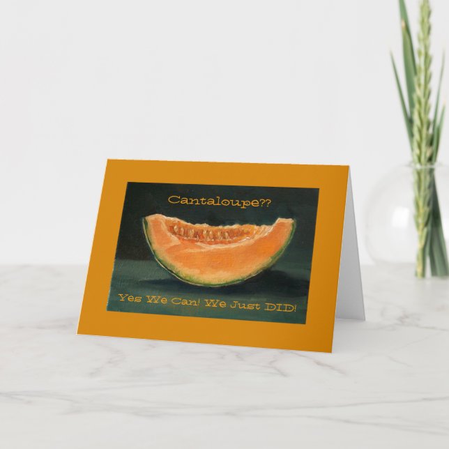 Invitación de la fuga: Cantalupo, retruécano, (Anverso)