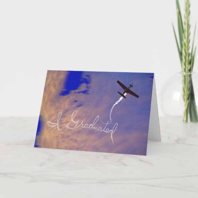 Invitación de la graduación (Anverso)