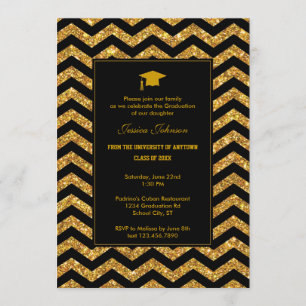Invitación de la graduación de Chevron y del