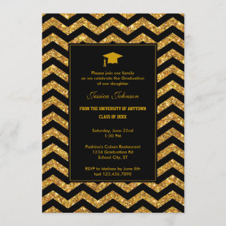 Invitación de la graduación de Chevron y del