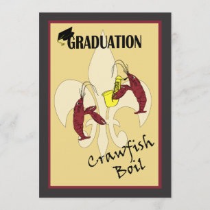 Invitación de la graduación de la ebullición de