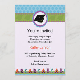 Invitación de la graduación de la guardería