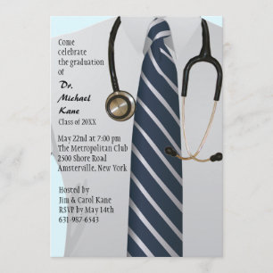 Invitación de la graduación del MD