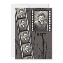 Invitación de la graduación del panel de la foto