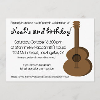 Invitación de la guitarra