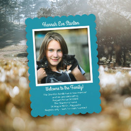 Invitación de la hija a un partido fotográfico sob