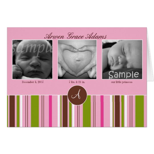 Invitación de la imagen del personalizado 3 - rosa