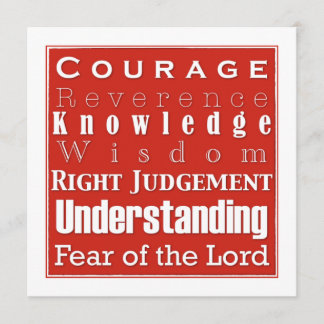 Invitación de la invitación de la confirmación