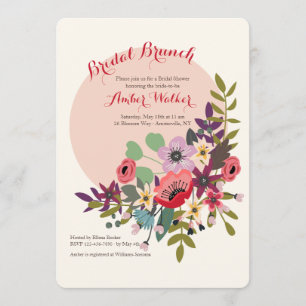 Invitación de la luna de la primavera