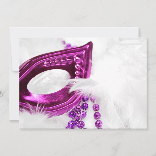 Invitación de la máscara (Anverso)