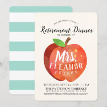 Invitación de la menta de la cena del retiro de