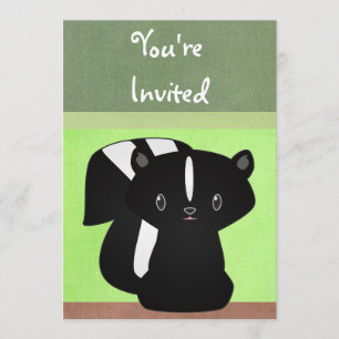 Invitación de la mofeta del bebé