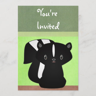 Invitación de la mofeta del bebé