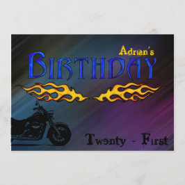 Invitación de la moto