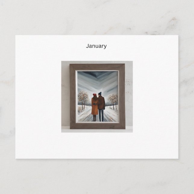 Invitación de la noche del 1 de enero (Anverso)