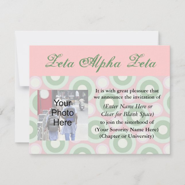 Invitación de la oferta (Anverso)