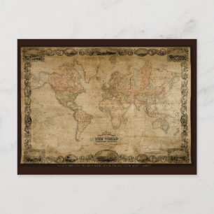 INVITACIÓN DE LA OFICINA DE VIAJE DE MAPA DEL MUND