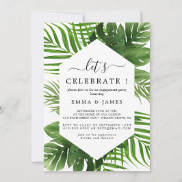 Invitación de la Palma Esmeralda "Celebremos"