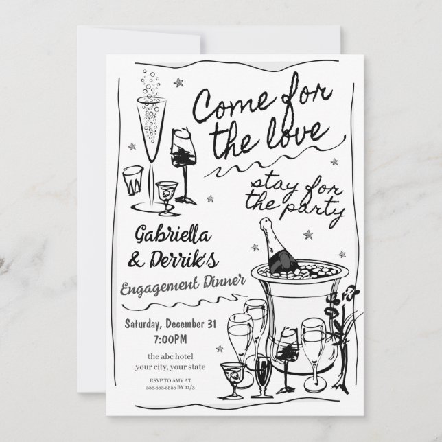 Invitación de la Parte de compromiso (Anverso)
