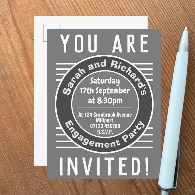 Invitación de la Parte de compromiso (Subido por el creador)