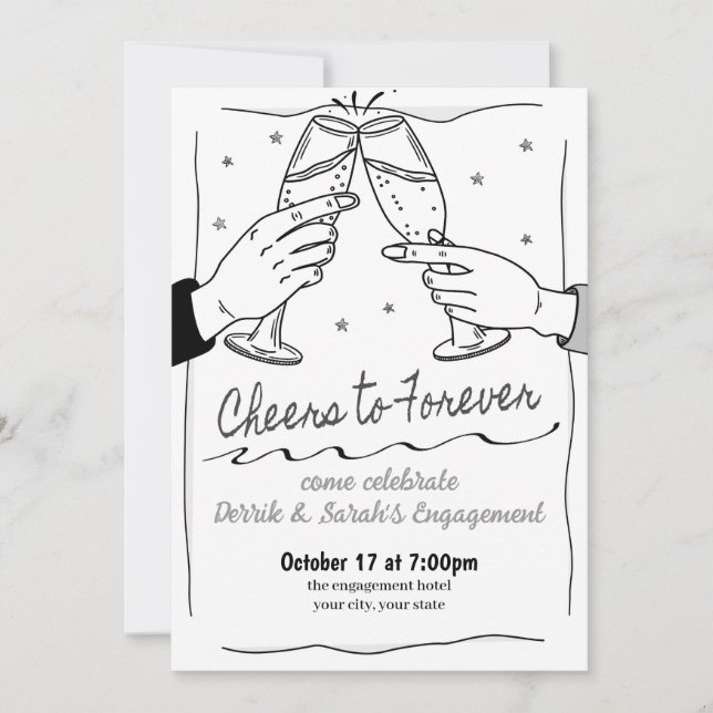 Invitación de la Parte de compromiso (Anverso)