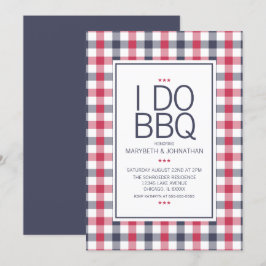 Invitación de la Parte de compromiso de barbacoa d