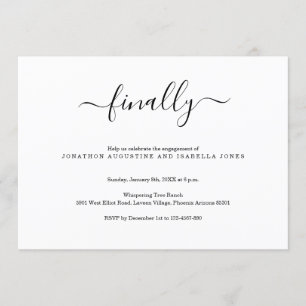 Invitación de la Parte de compromiso final