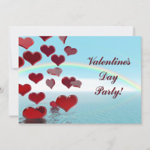 invitación de la parte el día de San Valentín
