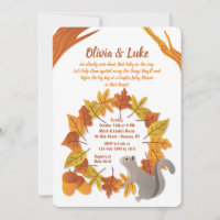 Invitación de la pequeña ardilla