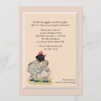 Invitación de la pequeña hermana de la hermana