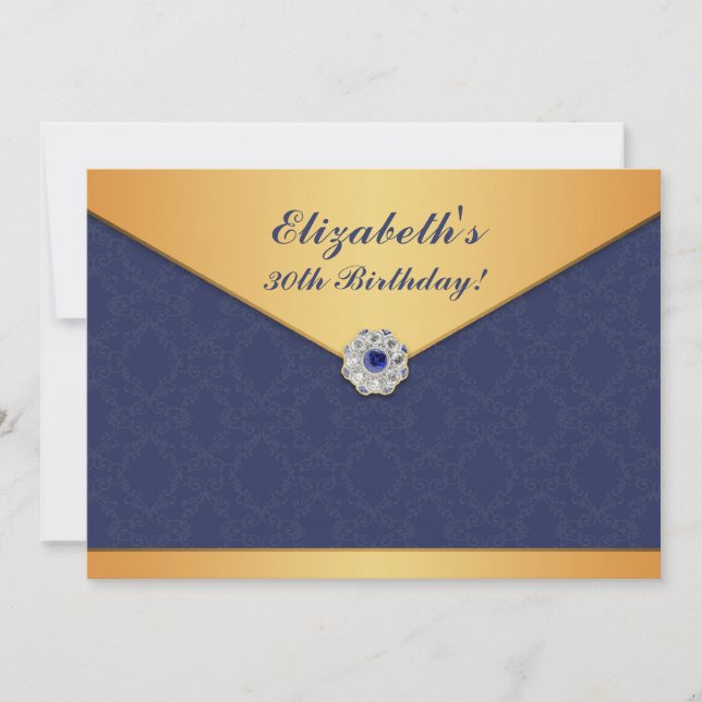 Invitación de la planilla de cumpleaños de Damasco (Anverso)