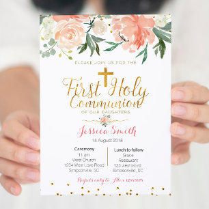 Invitación de la Primera Comisión del Chica gemelo
