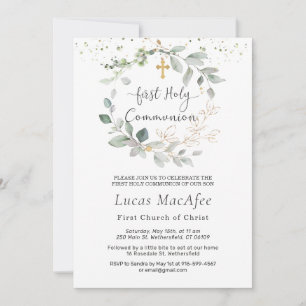 Invitación de la primera comunión a la Cruz de Fol