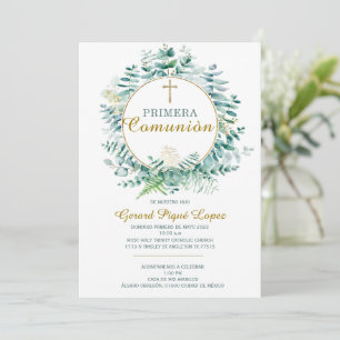 Invitación de la Primera Comunión Imprimible