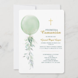 Invitación de la Primera Comunión Imprimible
