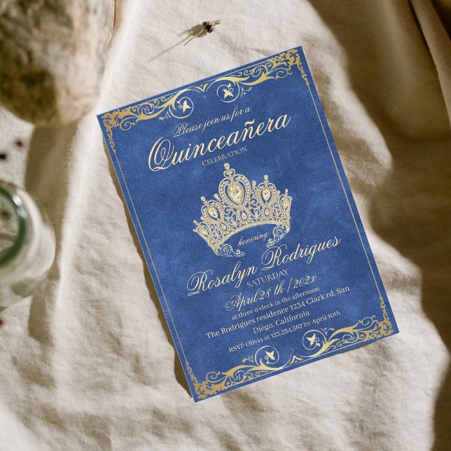 Invitación de la princesa azul Dusty (Subido por el creador)