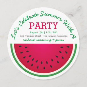 Invitación de la sandía