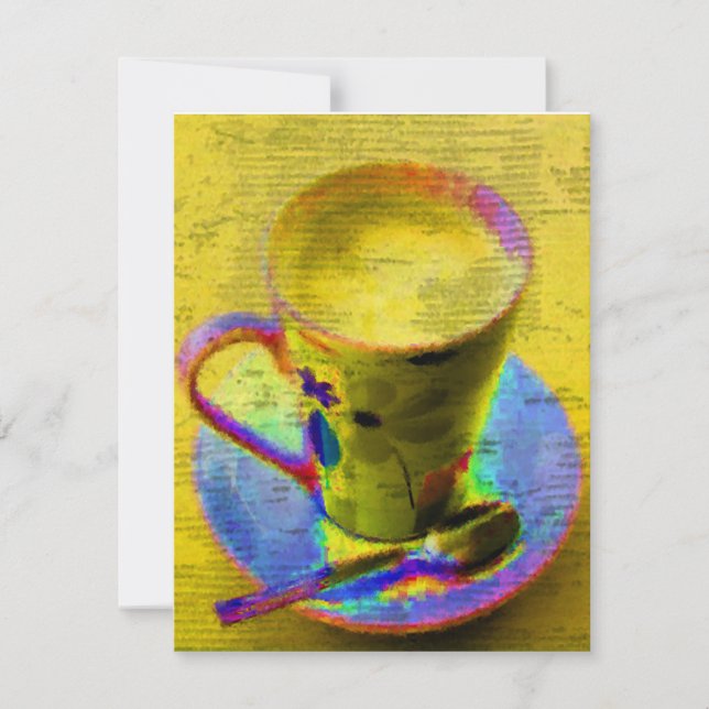 Invitación de la taza de té (Anverso)