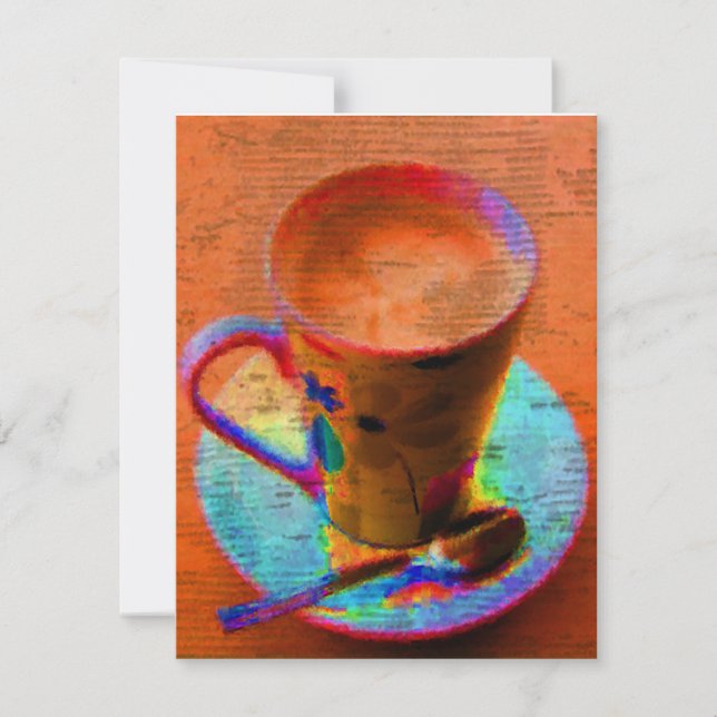 Invitación de la taza de té (Anverso)