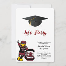 Invitación de la Universidad de Carolina del Sur p