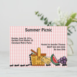Invitación de Ladrones de Picnic
